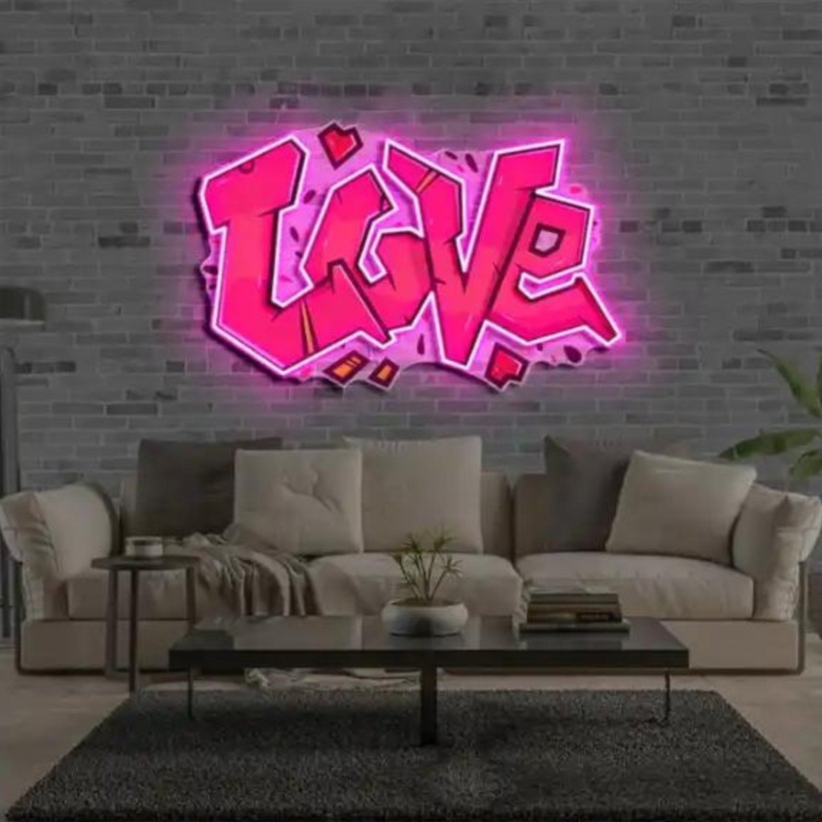Love LED Neon Sign - Artwork Lights Neon Sign