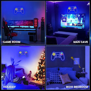 Neon Playstation Controller - PS4 Light Up Sign Neon Sign