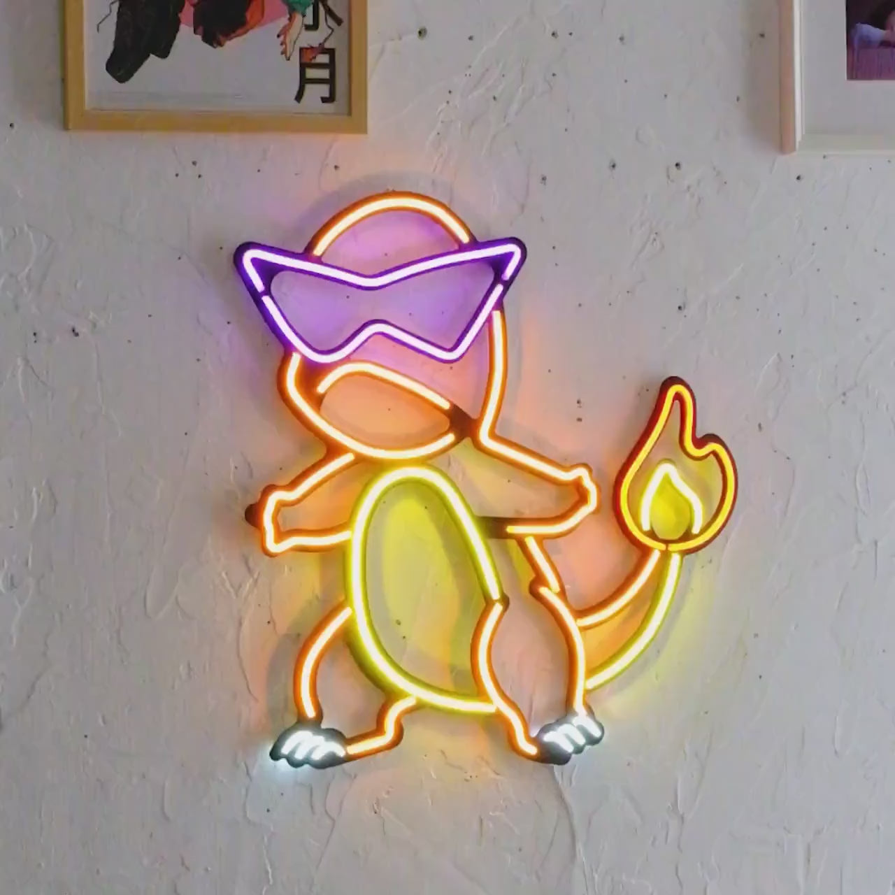 Charmander Neon Sign - Pokemon Store Sign Neon Sign