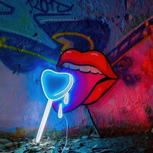 Taste Of Love Led Light - Neon Light Artwork Neon Sign