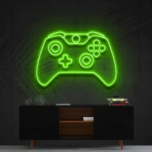 Xbox Controller Neon Light - Gaming Neon Lights Blue Neon Sign