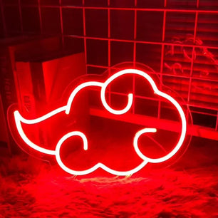 Akatsuki Cloud Neon Sign - Anime Neon Sign Blue Neon Sign